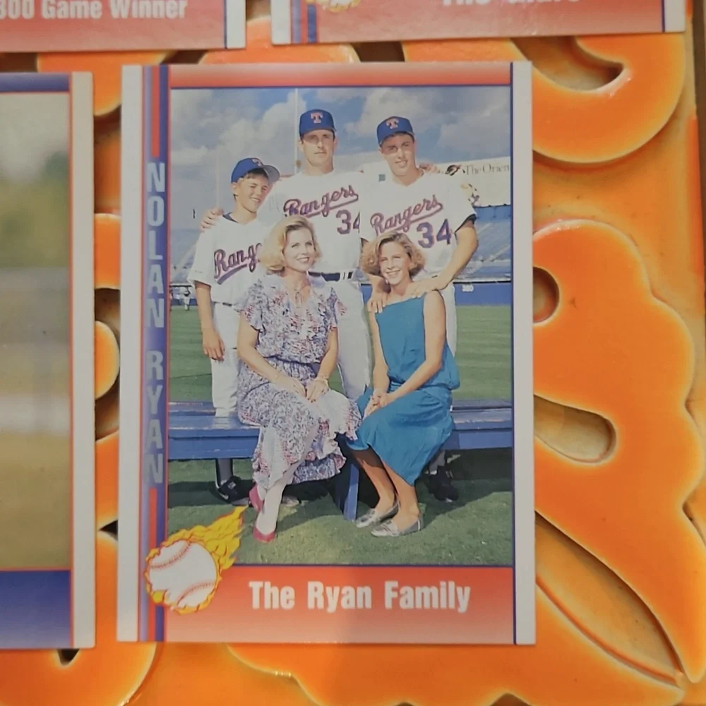 1991 Pacific Trading Cards Nolan Ryan 5 pack #76/#69/#94/#87/#107